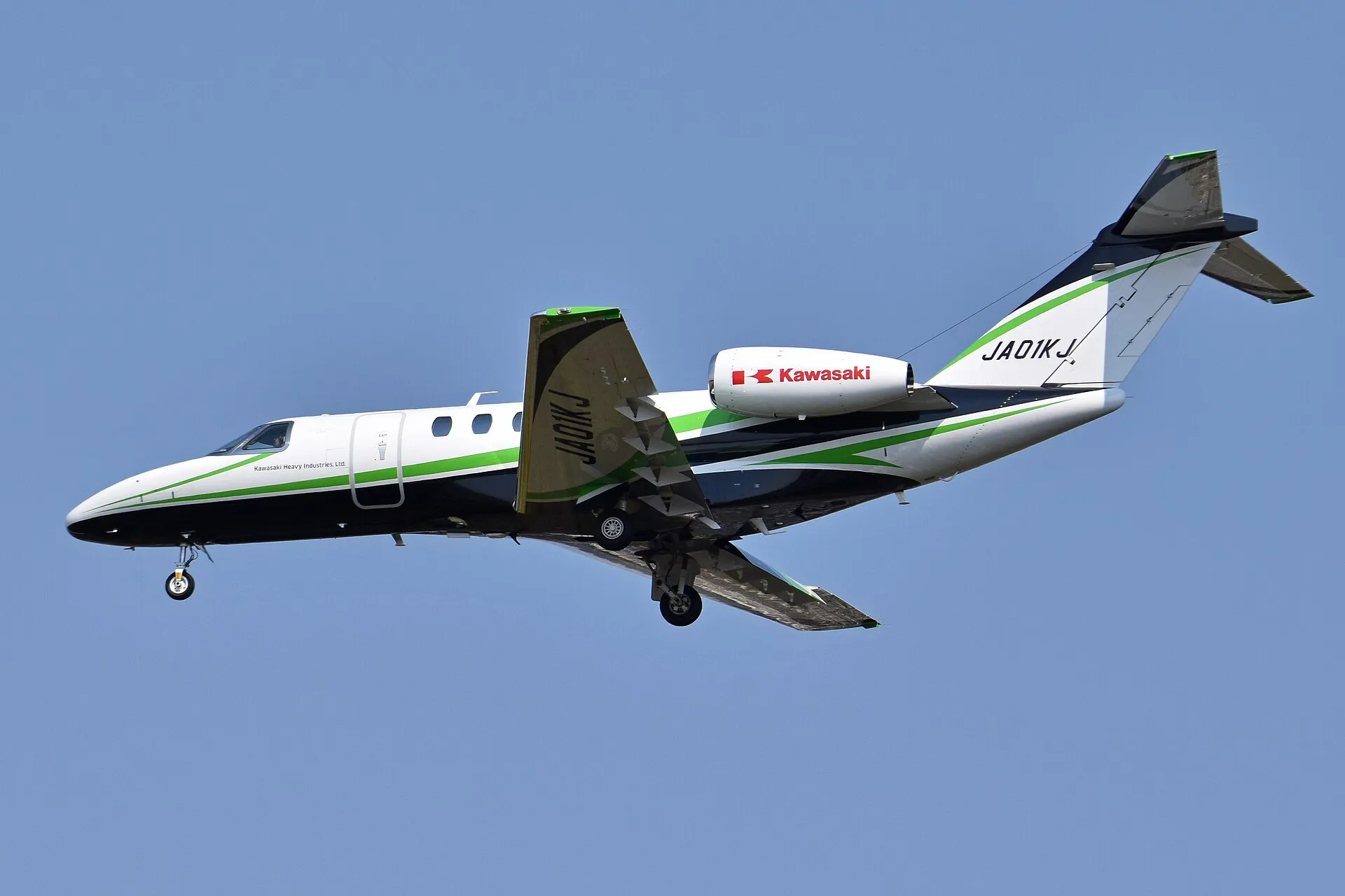 A Citation CJ4 Gen2, second view