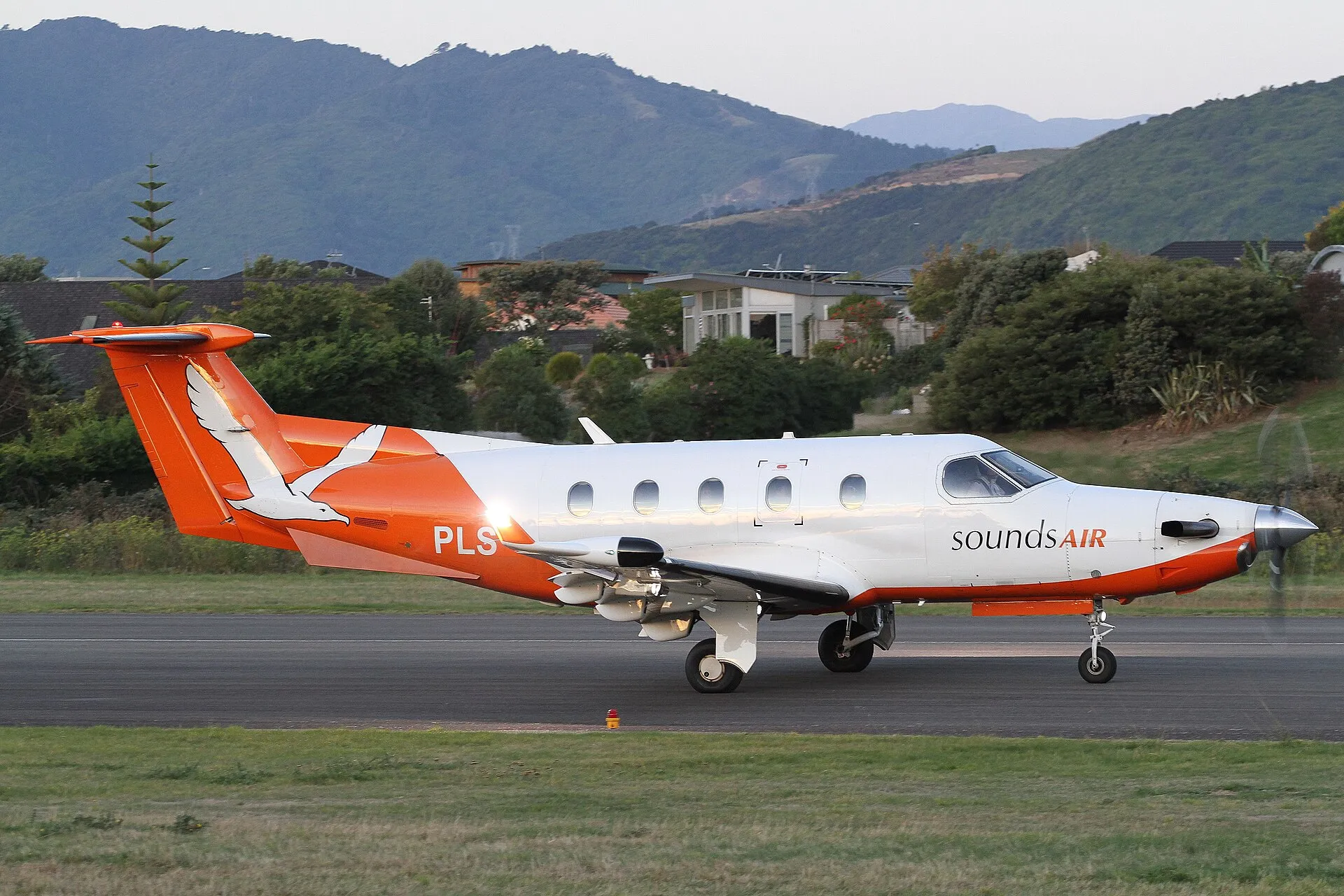 A Pilatus PC-12 NGX, second view